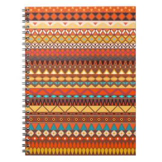 Carnet Un motif sans couture ethnique tribale coloré.