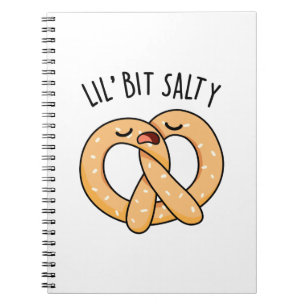 Carnet Un peu drôle de blague de bretzel salé 