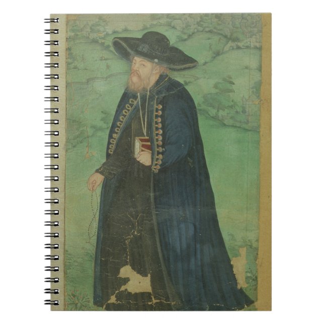 Carnet Un prêtre de jésuite, inscrit dans le Persan : (Devant)
