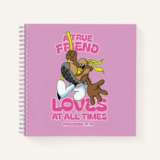 Carnet Un véritable ami aime en tout temps