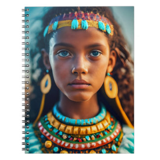 Carnet Une belle fille des tribus Inca