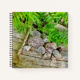 Carnet Une belle revue avec la nature et affirmant le dés