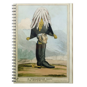 Carnet Une botte de Wellington - ou la tête de l'Armye,