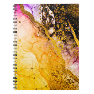 Carnet Une créativité transparente. Nuages Abstraits -ART