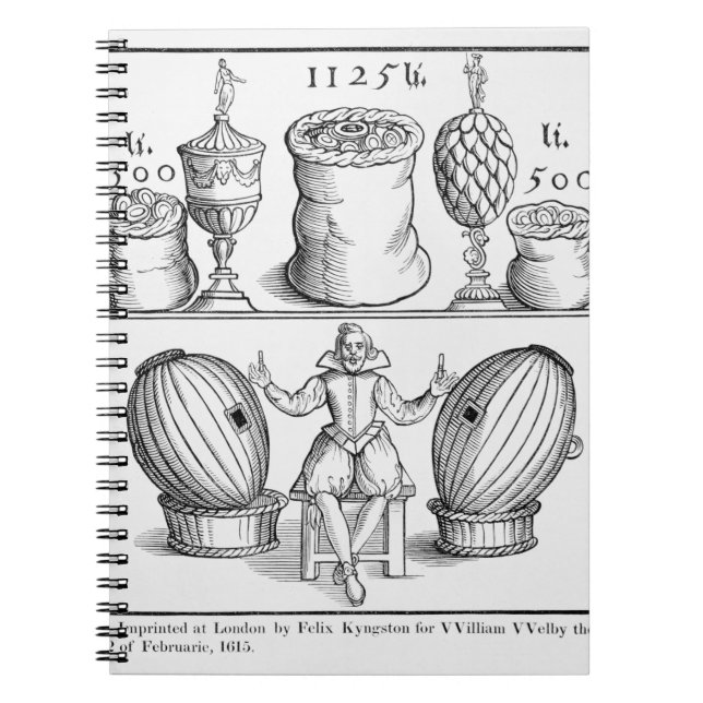 Carnet Une déclaration fixant la date du prochain dessin (Devant)