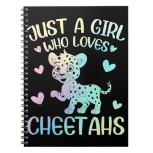 Carnet Une fille qui aime les guépards