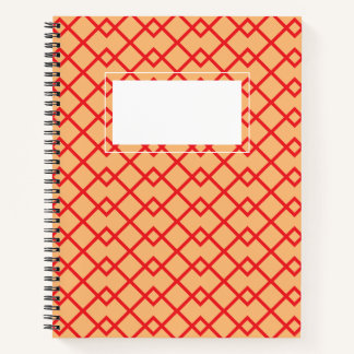 Carnet Une grille rouge