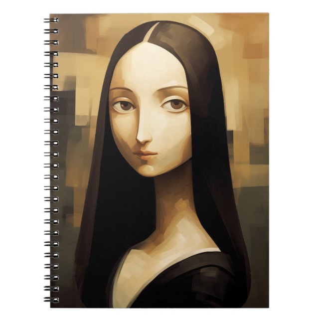 Carnet Une Mona Lisa réimaginé, un classique mais aussi n (Devant)