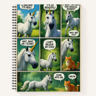 Carnet Une Rencontre Magique avec un Chat qui Parle
