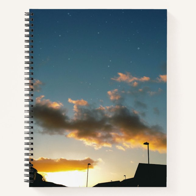 Carnet Une rue couronnée d'étoiles (Devant)