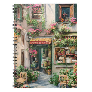 Carnet Une scène de rue italienne Série de conception d'é