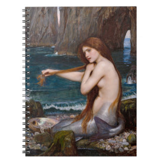 Carnet Une sirène de John William Waterhouse 1900 CC1042