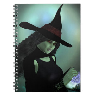 Carnet Une sorcière méchante qui fait un sort
