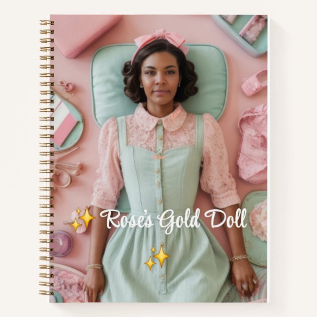 Carnet Une spirale pour les filles (Devant)