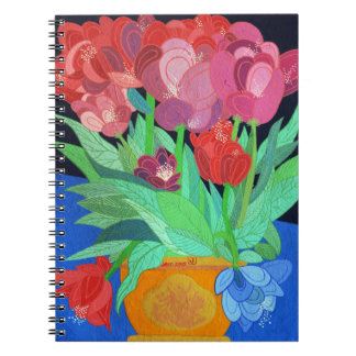 Carnet Une tulipe bleue
