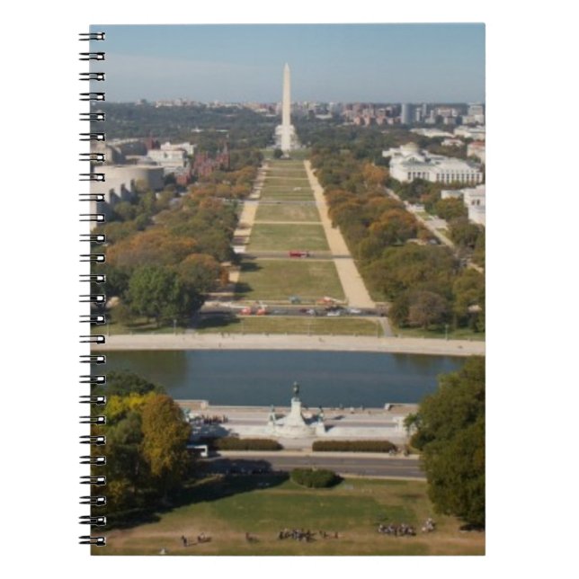 Carnet Une vue de paysage de Washington DC (Devant)