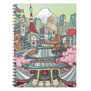 Carnet Une vue de Tokyo