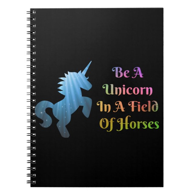 Carnet Unicorn (Devant)