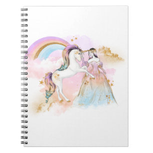 Carnet Unicorn Clipart Rainbow Fairytale