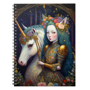 Carnet Unicorn et Lady Imaginaire Art Planner