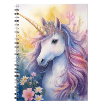 Carnet Unicorn Imaginaire 6,5 x 8,75 pouces