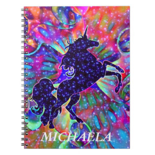 CARNET UNICORN OF THE UNIVERSE MULTICOLORED