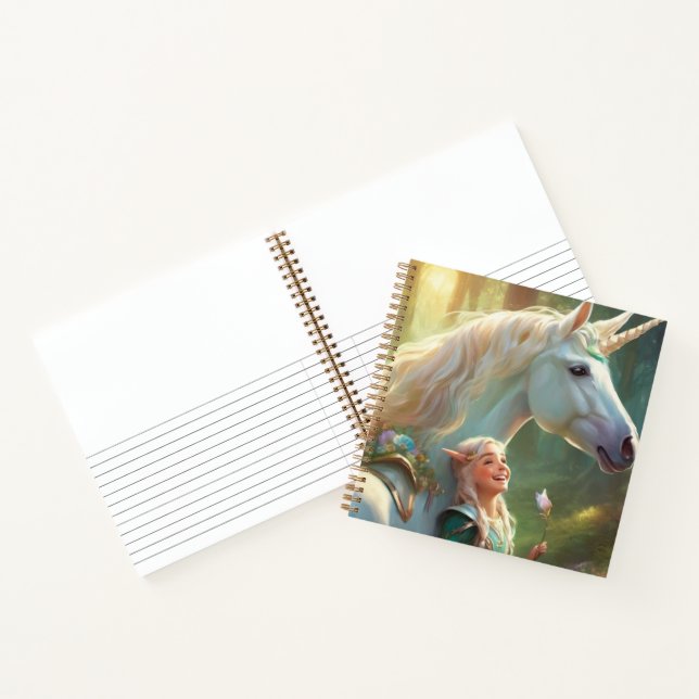 Carnet Unicorne (Intérieur)
