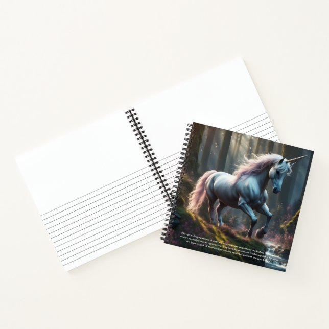 Carnet Unicorne (Intérieur)