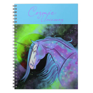 Carnet Unicorne cosmique 6