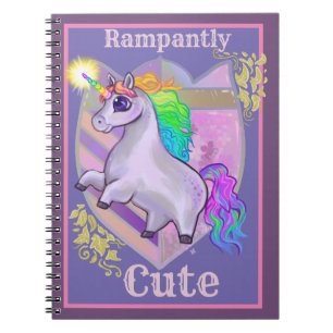 Carnet Unicorne mignonne