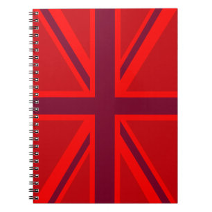 Carnet Union Jack rouge
