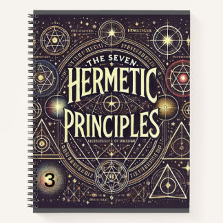 Carnet unique avec principes hermétiques Imprimer