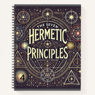 Carnet unique avec principes hermétiques Imprimer