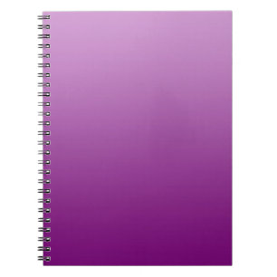 Carnet UNIQUEMENT des dégradés de couleur - magenta