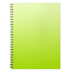 Carnet uniquement des dégradés de couleur - vert printemp
