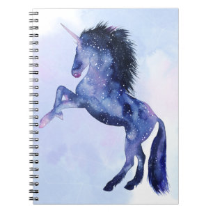 Carnet Univers de licorne - cosmique