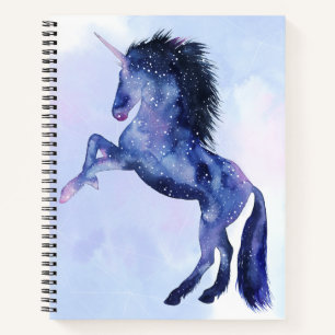 Carnet Univers Unicorne - Cosmique