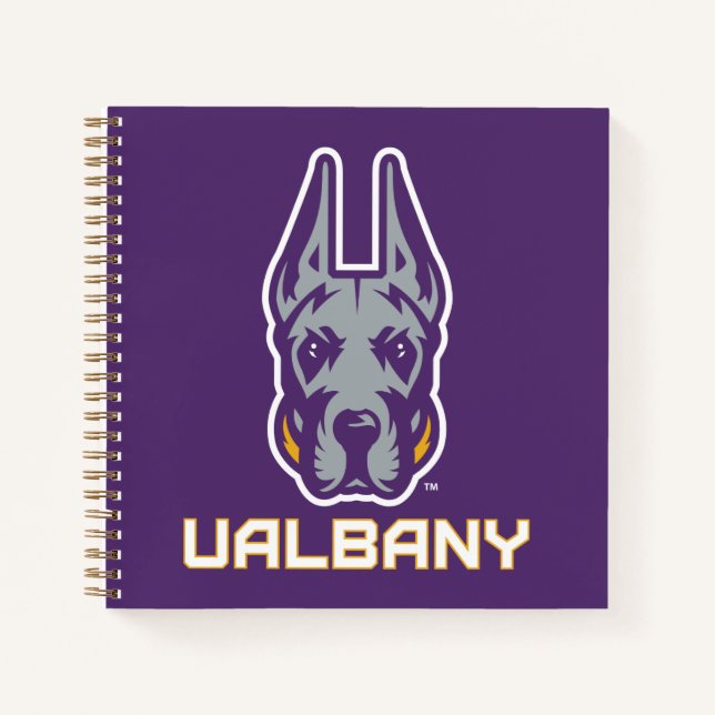 Carnet Université d'Albany Great Danes (Devant)