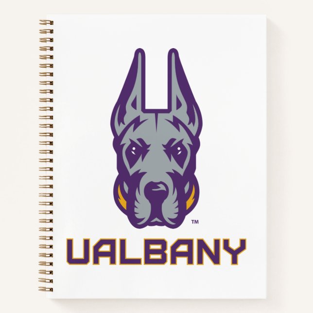 Carnet Université d'Albany Great Danes (Devant)