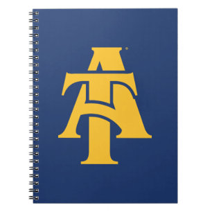 Carnet Université d'État A&T de Caroline du Nord Un log