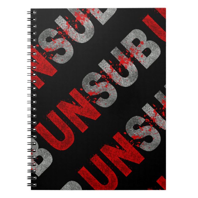 CARNET UNSUB (Devant)