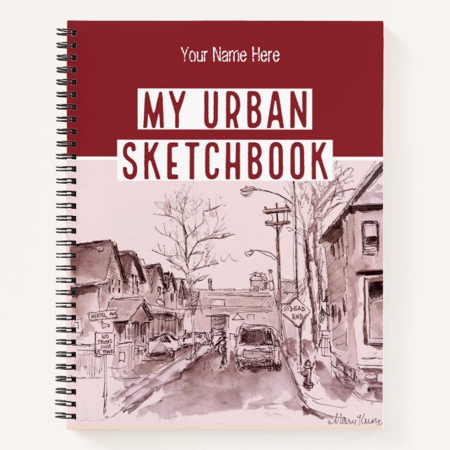 Carnet Urban Sketchbook Fun For Artists (Devant)