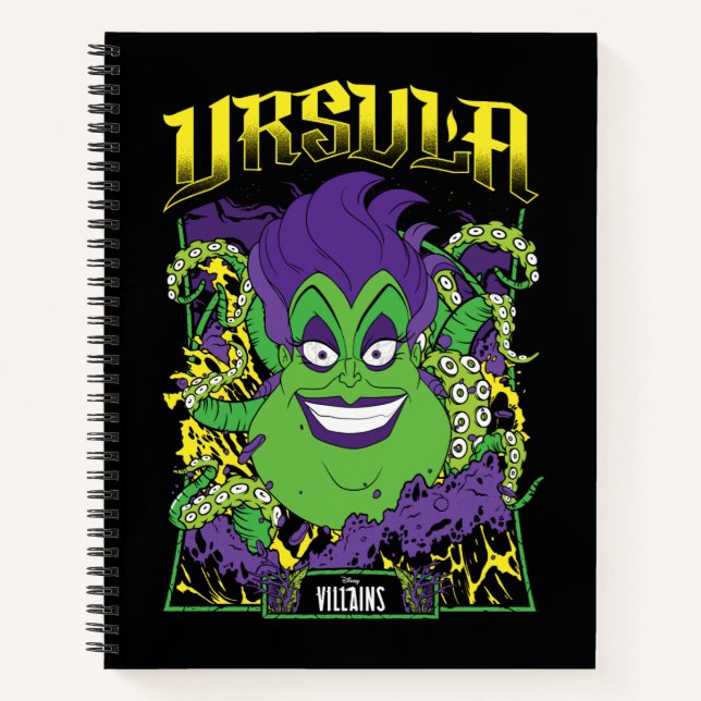 Carnet Ursula | Design néon (Devant)