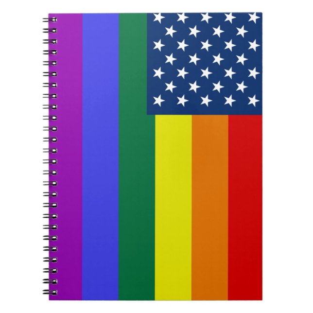 Carnet USA Rainbow Pride (Devant)