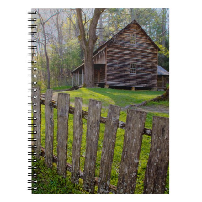 Carnet USA, Tennessee, Cabine À Cades Cove (Devant)