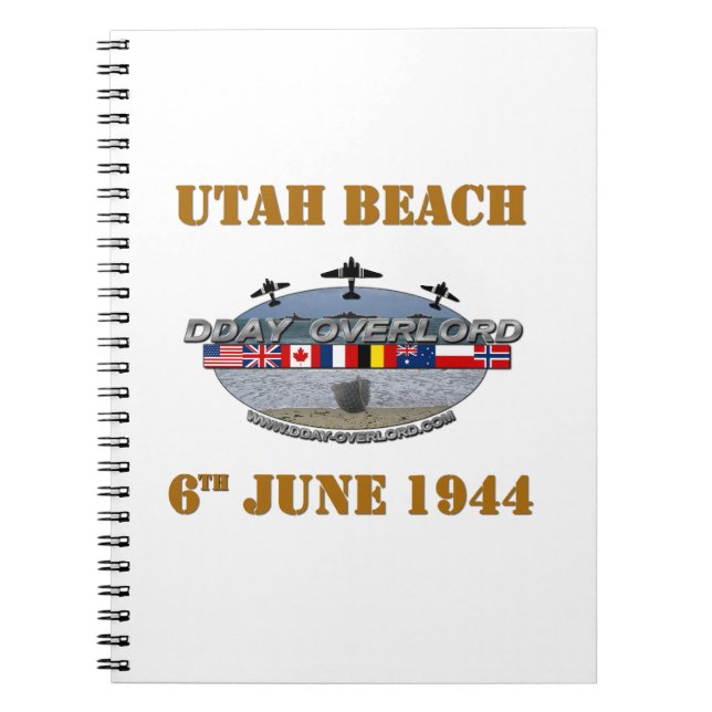 Carnet Utah Beach 6e June 1944 (Devant)