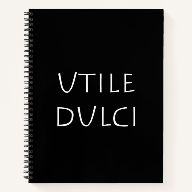 Carnet Utile dulci (Devant)