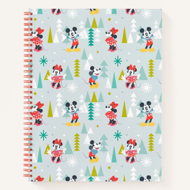 Carnet Vacances pour tous | Mickey & Minnie Christmas (Devant)