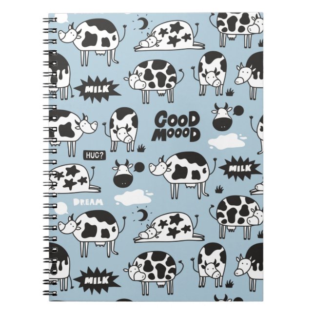 Carnet Vache et lait (Devant)