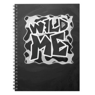 Carnet Vache Wild Me Noir et Blanc